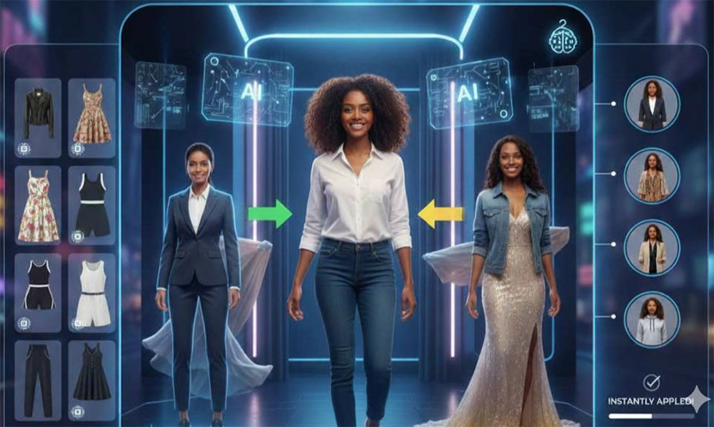 AI Clothes to Model
