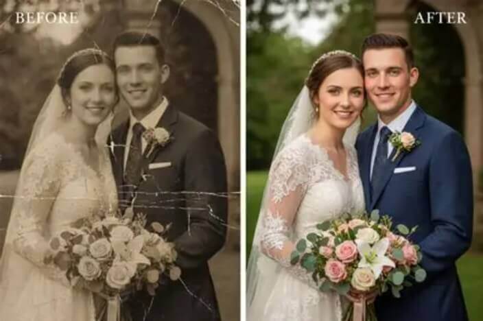 AI Photo Restoration