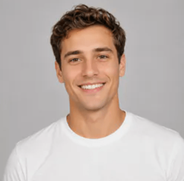 Example father photo for the AI baby generator