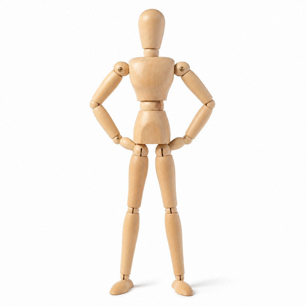 Power Stance fashion pose