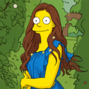 Simpsons style example