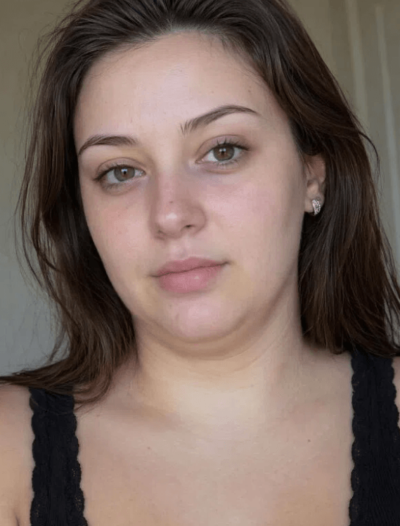 Beispiel-Gesichtsfoto für die KI-Make-up-Anwendung