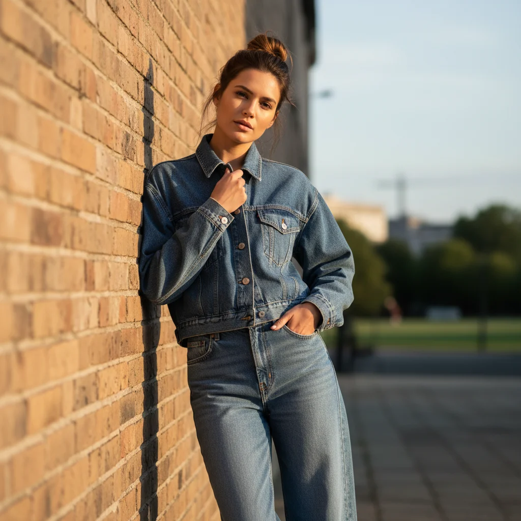 Denim scene style example