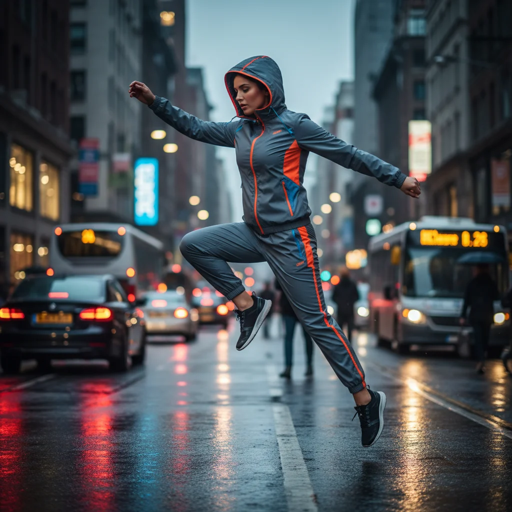 Sportswear scene style example