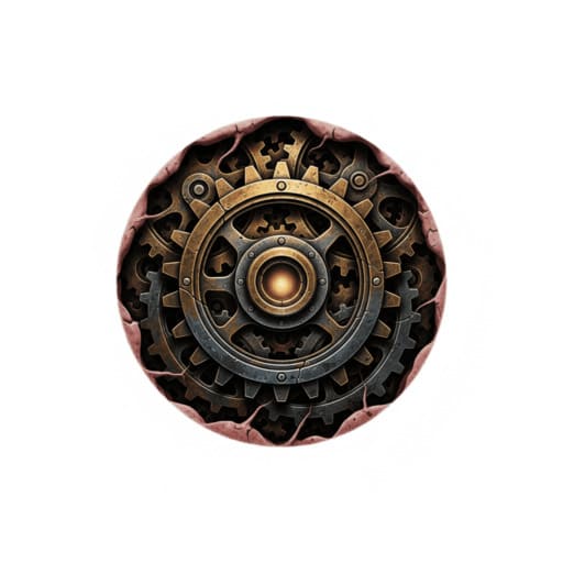 Beispiel für den Tattoo-Stil 3D-Effekt