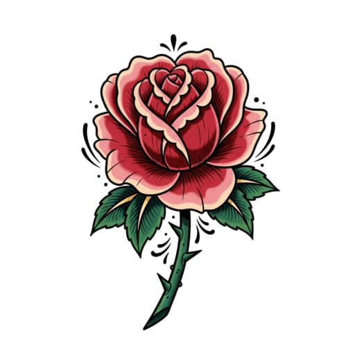 Beispiel für den Tattoo-Stil Neo-Traditional